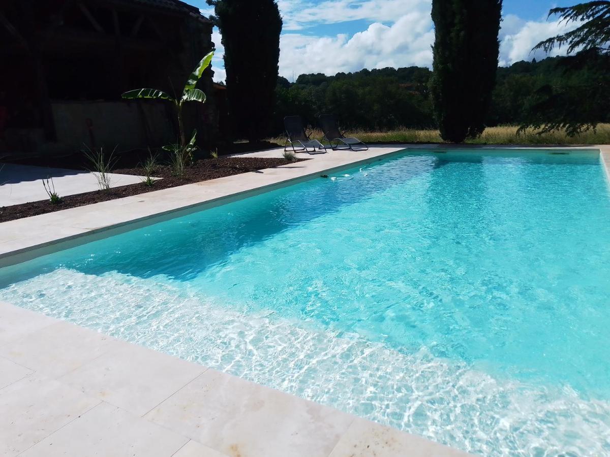 Gite Lot'Ivier Piscine Nature Lot Montayral Luaran gambar